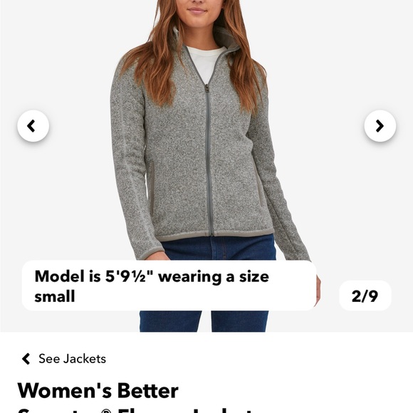 Patagonia Better Sweater Full Zip Jacket - Picture 2 of 4